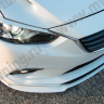 Сплиттер переднего бампера под клыки №2 "Lite Style" для Mazda 6 (2013-н.в.) купить недорого с доставкой в Чебоксары