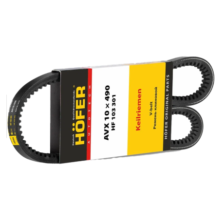 Ремень генератора 10х940 HOFFER зубчатый для B@3 2101-2107, 21213 купить недорого с доставкой в Чебоксары