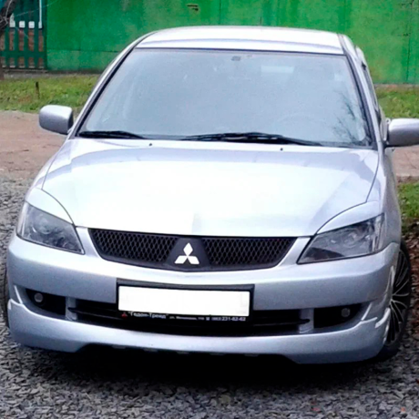 Накладка переднего бампера "EGR" для Mitsubishi Lancer 9 (2005-2010) рестайлинг купить недорого с доставкой в Чебоксары