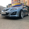 Сплиттер на передний бампер "KENSTYLE" на Mazda 6 GH Рестайлинг (2011-2013) купить недорого с доставкой в Чебоксары