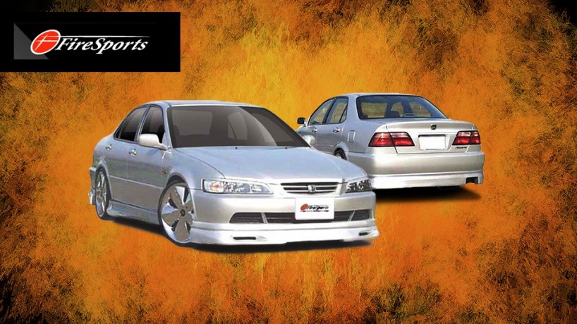 Накладки на пороги "Fire Sports" Honda Accord/Torneo (CF3, CF4, CF5) купить недорого с доставкой в Чебоксары