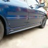 Накладки на пороги "EGR" для Mitsubishi Lancer IX (2003-2009) купить недорого с доставкой в Чебоксары