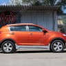 Накладки на пороги "JSW Style" для KIA Sportage (3rd) (2010-2016) купить недорого с доставкой в Чебоксары